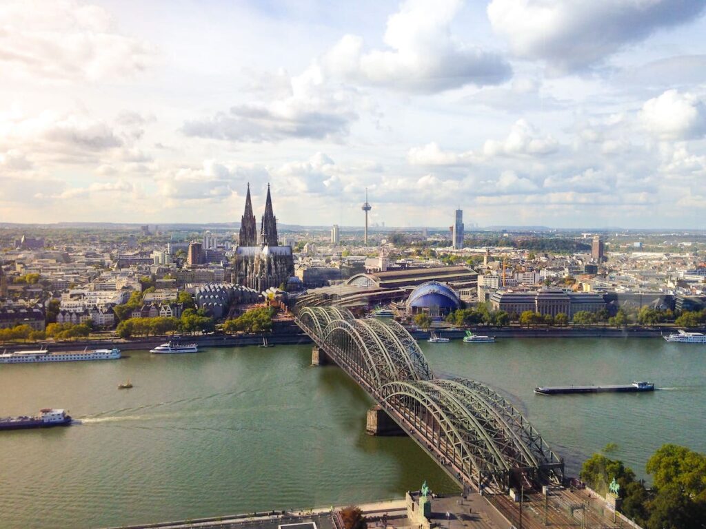 travelling through germany by train