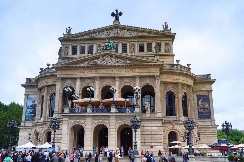 The Frankfurt opera